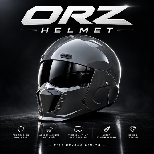 Motorradhelm orz doppelform - orz:,